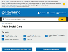 Tablet Screenshot of haveringcarepoint.org